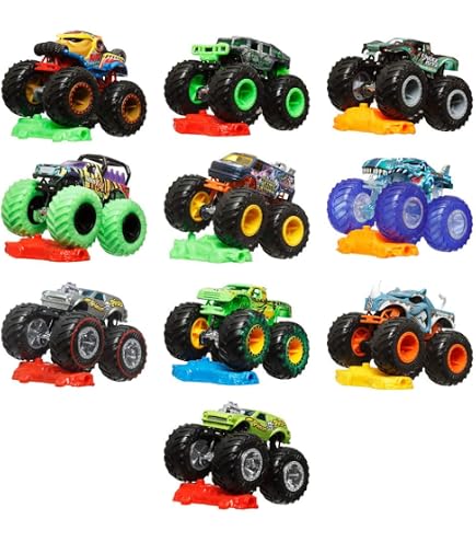 Hot Wheels Monster Trucks veículo de brinquedo Ramblin Wrecker